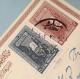 SMYRNA FIRST EXHIBITION 1927 OVPT (Mi.858-859) RARE USAGE On Turkey Postal Stationery>Denmark (cover - Brieven En Documenten