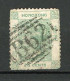H-K  Yv. N° 5 ; SG N° 5 Sans Fil  (o) 24c Vert  Victoria  Cote 135 Euro BE R  2 Scans - Usati
