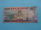 5000 Five Thousand Shillings  ( See / Voir Scans ) Bank Of UGANDA - 1993 ( Circulated ) ! - Ouganda