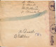 ENVELOPPE 1943 VAN DUITSLAND TEWERKGESTELDE TO PUINSTR 17 GENT NAZI EMBLEEM BLAUWE STREEP TEGEN GEHEIMSCHRIFT 2 S - Guerra '40-'45 (Storia Postale)