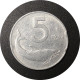 Monnaie Italie - 1954 - 5 Lire - Type 2 (proche Bordure) - 5 Lire