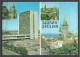ESTONIA Estland 1987 Tallinn Reval Hotel Viru Old Town Church Etc. Post Card, Unused - Estonie