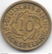 *germany  Weimar 10 Pfennig 1925 G    Km 40 - 10 Renten- & 10 Reichspfennig