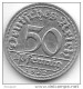 Weimar  50 Pfennig 1922  D  Km 27    Xf - 50 Renten- & 50 Reichspfennig