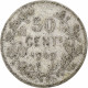 Belgique, 50 Centimes, 1909, TB, Argent, KM:60.1 - 50 Centimes