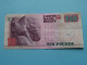 Ten ( 10 ) Pounds ( See / Voir Scans ) EGYPT ( Circulated ) ! - Egitto