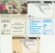 LOT 4 PHONE CARDS REPUBBLICA CECA (PY2250 - Tschechische Rep.