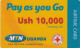 PREPAID PHONE CARD UGANDA (PY104 - Ouganda