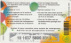 PREPAID PHONE CARD BELGIO (PY606 - [2] Tarjetas Móviles, Recargos & Prepagadas