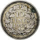 Pays-Bas, Wilhelmina I, 10 Cents, 1935, TTB, Argent, KM:163 - 10 Cent