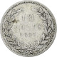Pays-Bas, Wilhelmina I, 10 Cents, 1897, TB, Argent, KM:116 - 10 Cent