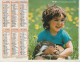 Calendrier-Almanach Des P.T.T 1988-Poster Intérieur JEAN JACQUES GOLDMAN -OLLER Département AIN-01-Référence 440 - Big : 1981-90