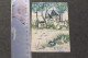 PAYSAGE UN VILLAGE - PETITE AQUARELLE SIGNEE RANSONNET - 12?5/8?5 CM - VOIR SCANS - Aquarel