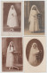 Religieux / Communiantes Et Communiants : Lot De 53 Cartes-photo Et Photos. - Collections & Lots