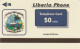 PHONE CARD LIBERIA DINOSAURI (PY3204 - Liberia