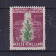 Repubblica Italiana 1950 - Conferenza Europea Del Tabacco Valore L. 5 Amaranto Nuovo Con Leggerissima Traccia Di Linguel - Italien