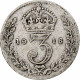 Grande-Bretagne, George V, 3 Pence, 1916, TB, Argent, KM:813 - F. 3 Pence