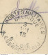 Op 405 S.M. : _ PMB _ BLP 3 VII 15 > * LEYSELE *  VII __ [1915]:sterstempel /pk:36 Calais-La Gare  Maritime - Niet-bezet Gebied