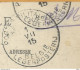 Op 412: S.M. : _ PMB _ BLP 1 VII 15 > * LEYSELE * 4 VII __ [1915]: Sterstempel / Pk: ANVERS Bombardé... Baselique 1914 - Zone Non Occupée