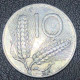 Italia 10 Lire, 1956 - 10 Liras