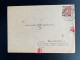 GERMANY 1946 POSTCARD BUNDE TO ENGERSHAUSEN 28-08-1946 DUITSLAND DEUTSCHLAND - Postwaardestukken