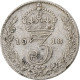 Grande-Bretagne, George V, 3 Pence, 1918, TTB, Argent, KM:813 - F. 3 Pence