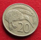 New Zealand 20 Cents 1969 KM# 36.1 *V2T Nova Zelandia Nuova Zelanda Nouvelle Zelande - Neuseeland