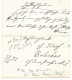 0151a: Kartenbrief ANK 19 C Gelaufen Vöslau 8 / 7 / 1891 - Baden Bei Wien