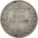 Grande-Bretagne, Edward VII, 6 Pence, 1910, TB, Argent, KM:799 - H. 6 Pence