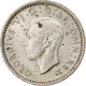 Grande-Bretagne, George VI, 6 Pence, 1945, SPL, Argent, KM:852 - H. 6 Pence