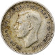 Australie, George VI, Threepence, 1944, San Francisco, TTB, Argent, KM:37 - Threepence