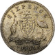 Australie, George VI, Sixpence, 1951, Londres, SUP, Argent, KM:45 - Sixpence