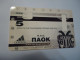 GREECE USED   CARDS   SPORTS FOOTBALL  Π.Α.Ε ΠΑΟK - Sport