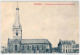 _5Rm999: GHISTELLES - L'Eglise Avec Sa Nouvelle Tour Et Le Doyenné > Steenkerke Bij Veurnbe... De Postzegel Is Weg... - Gistel