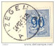 _L229: Fantasiekaart Nieuwjaar: N° 858: A IZEGEM A > Westvlteren 1951 - 1951-1975 Heraldic Lion