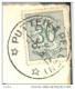 _Ik506: N° 1027: * PUTTE(KAPELLE)* : Sterstempel Op Pk: 4. DOUANESCHOOL KAPELLEN Kasteel Dennenburg > Lokeren - 1951-1975 Heraldischer Löwe (Lion Héraldique)