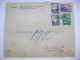 Banka Komerciale Italyana, Galata Istanbul 1940s, 2x 10 + 50 + 2 Kurus - Front Side From Cover Only - To Czechoslovakia - Lettres & Documents