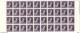_Vd-934: Blok  Van 40 Zegels: N° 277 Zegels: Postfris .. Om Verder Uit Te Zoeken... Zegels Nog Steeds Bruikbaar - 1936-1957 Open Kraag