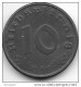 Third Reich 10 Pfennig 1943  A Km 101    Xf + - 10 Reichspfennig