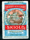 Denmark / København ⁕ Insurance SKIOLD Copenhagen / Forsikrings Aktieselskabet ⁕ 1v No Gum - Erinnophilie