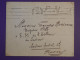 BZ0 MAROC   BELLE LETTRE FM  1957  CASABLANCA AU SECTEUR POSTAL   FRANCE   +AFF. INTERESSANT+ + - Cartas & Documentos