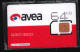 AVEA  Gsm  Original Pochette Chip Sim Card - Lots - Collections