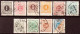 Svezia 1910/11 Segnatasse Dent/perf 14 Unif.1B/6B,7AB/10B O/Used VF/F - Service