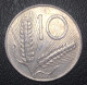 Italia 10 Lire, 1975 - 10 Liras