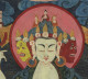 Tibetan Thangkha Art Picture 60 Years+ Old - Aziatische Kunst