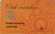 GREECE - Club Hotel Casino Loutraki, Member Card, Used - Tarjetas De Casino