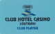 GREECE - Club Hotel Casino Loutraki, Member Card, Used - Casino Cards