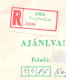 1977 HUNGARY Registered Label Vignette Cover STATIONERY IKARUS BUS AUTOBUS - NAGYHALÁSZ  NYIREGYHAZA - Busses