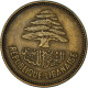 Monnaie, Liban , 25 Piastres, 1952 - Libanon