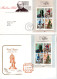 UK, GB, Great Britain, International Stamp Exhibition London 1980, 5 Different Cancels/FDCs - 1971-1980 Em. Décimales